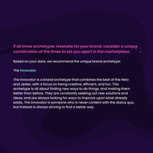 Load image into Gallery viewer, Brand Archetype Report