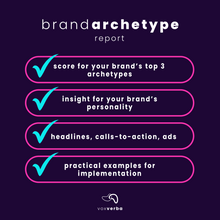Load image into Gallery viewer, Brand Archetype Report + Interview
