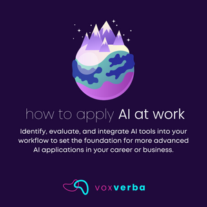 How to Apply AI at Work: Overview of AI Tools